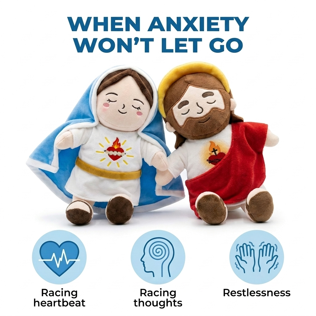 Jesus & Mary Plushies