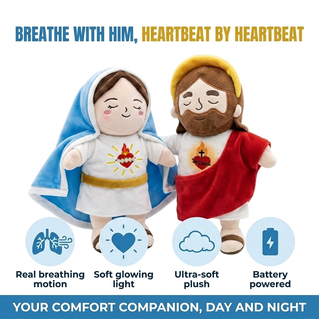 Jesus & Mary Plushies